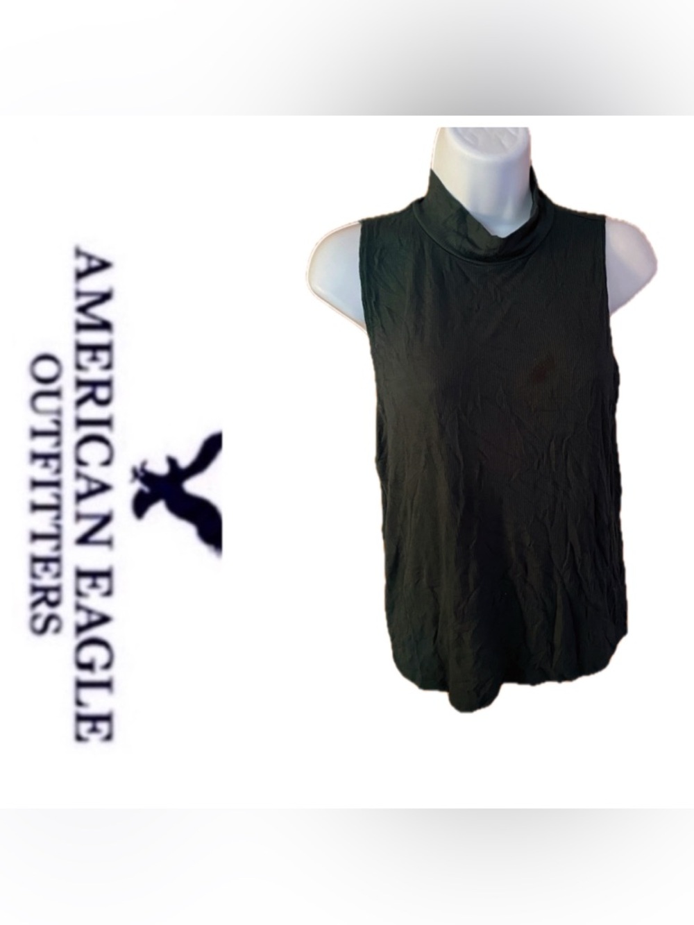 American Eagle Soft & Sexy Evergreen Tank Top